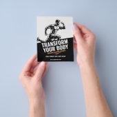 Einfaches persönliches Training Flyer (Gruppe)