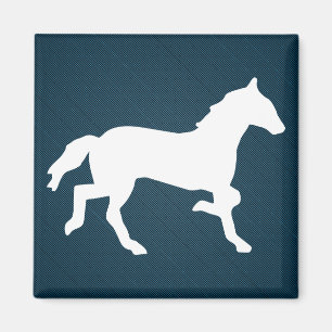 einfaches Pferd Magnet