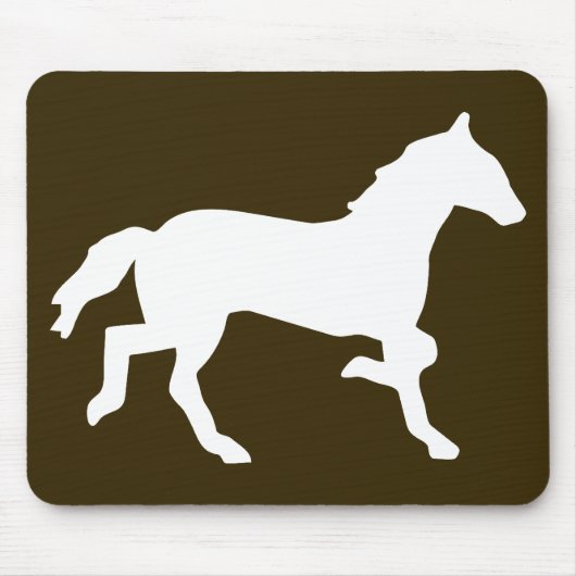 einfaches Pferd Mousepad (Vorne)