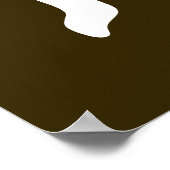 einfaches Pferd Poster (Ecke)