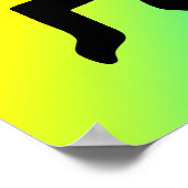 einfaches Pferd Poster (Ecke)