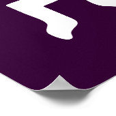 einfaches Pferd Poster (Ecke)