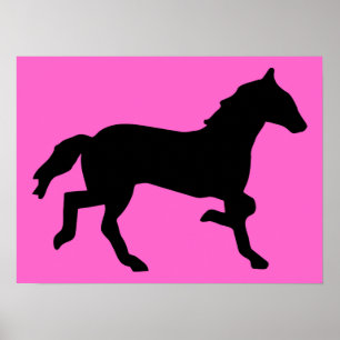 einfaches Pferd Poster