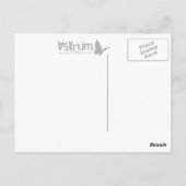 einfaches Pferd Postkarte (Rückseite)