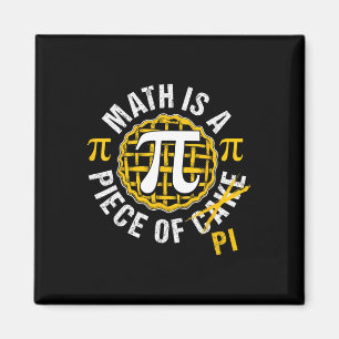 Einfaches Pi Symbol Shirt Nationales Pi Day-Gesche Magnet