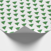 einfaches Pines Wrapping Paper Geschenkpapier (Ecke)
