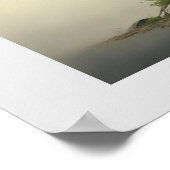 Einfaches Pinienbäumchen Poster (Ecke)