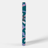 einfaches Pinselstrichmuster Case-Mate iPhone Hülle (Rückseite / Rechts)