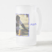 EINFACHES PLASURES! MATTGLAS BIERGLAS (VorderseiteRechts)