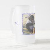 EINFACHES PLASURES! MATTGLAS BIERGLAS (Vorderseite Links)