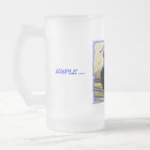 EINFACHES PLASURES! MATTGLAS BIERGLAS (Links)