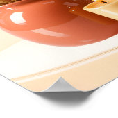 Einfaches Poster gemütliche Farben (Ecke)