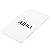 Einfaches professionelles Geschäft 10x15 cm flexib Magnet (Linke Seite)