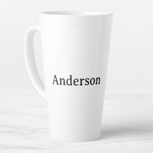 Einfaches professionelles Geschäft 17 oz groß  Milchtasse