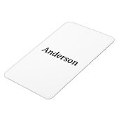 Einfaches professionelles Geschäft 4"x6" flexibles Magnet (Linke Seite)