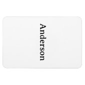 Einfaches professionelles Geschäft 4"x6" flexibles Magnet (Horizontal)