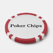 Einfaches professionelles Kompositum  Pokerchips (Einzeln)
