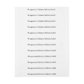 Einfaches professionelles schlankes Wrap-Around-Et (Bogen)