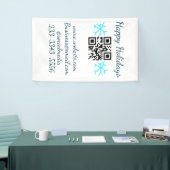 Einfaches QR-Code, um den Klassiker Ihres Namens h Banner (Messeveranstaltung)