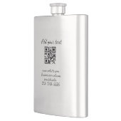 Einfaches QR-Code, um den Klassiker Ihres Namens h Flachmann (Links)