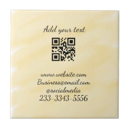 Einfaches QR-Code, um den Klassiker Ihres Namens h Fliese