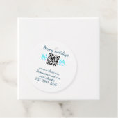 Einfaches QR-Code, um den Klassiker Ihres Namens h Geschenkanhänger (Beispiel)