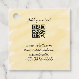 Einfaches QR-Code, um den Klassiker Ihres Namens h Geschenkanhänger