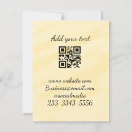 Einfaches QR-Code, um den Klassiker Ihres Namens h Postkarte
