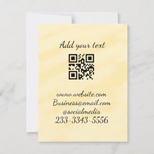 Einfaches QR-Code, um den Klassiker Ihres Namens h Postkarte