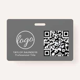Einfaches QR-Logo Ausweis