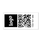 Einfaches QR-Logo Permastempel (Design)
