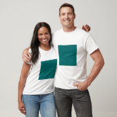 Einfaches Quadrat - Moss Green T-Shirt (Unisex)