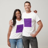 Einfaches Quadrat - Trauben T-Shirt (Unisex)