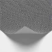 Einfaches Raccoon-Design Geschenkpapier (Ecke)