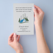 Einfaches Real Anwesen Flyer (Handgriff)