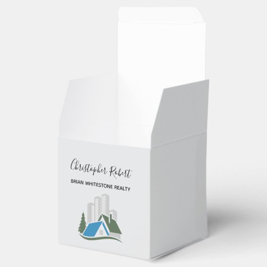 Einfaches Real Anwesen Geschenkschachtel (Geöffnet)