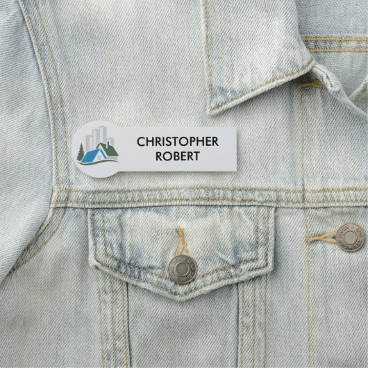 Einfaches Real Anwesen Namensschild (Beispiel)