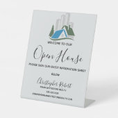 Einfaches Real Anwesen Sockelschild (Vorderseite)