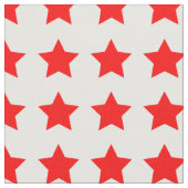 Einfaches Red Star-Muster Stoff (Nahaufnahme)
