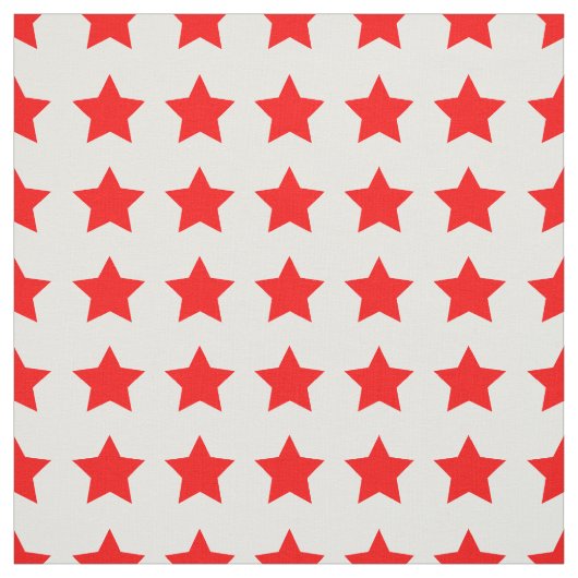 Einfaches Red Star-Muster Stoff (Muster)