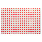 Einfaches Red Star-Muster Stoff (Fat Quarter (45,7 x 55,9 cm))