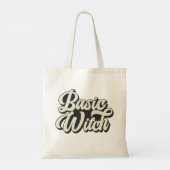 Einfaches Retro-Format anpassbar Tragetasche (Rückseite)