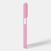 Einfaches Rosa Girly Schriftzug Monogramm Name Ca Case-Mate iPhone Hülle (Rückseite / Rechts)