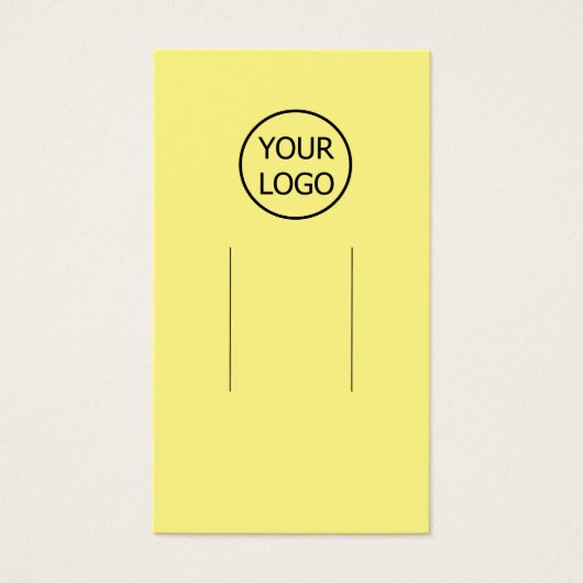 einfaches Rosa Hinzufügen Ihres Logos, benutzerdef (Vorderseite)