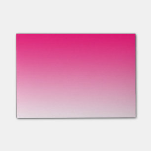 Einfaches Rosa zum Weiß Post-it Klebezettel