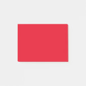 Einfaches Rot Post-it Klebezettel (Vorderseite)