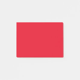 Einfaches Rot Post-it Klebezettel