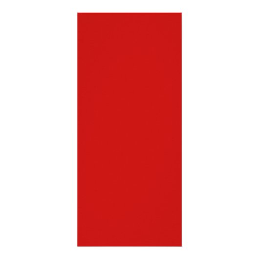 einfaches rotes Schwarzes Werbekarte (Hinten)