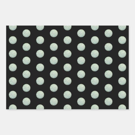 Einfaches Rundschreiben des geometrischen rosa Gli Geschenkpapier Set (Vorderseite 3)