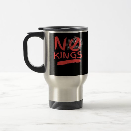 Einfaches, sauberes Design ohne König Reisebecher (Links)